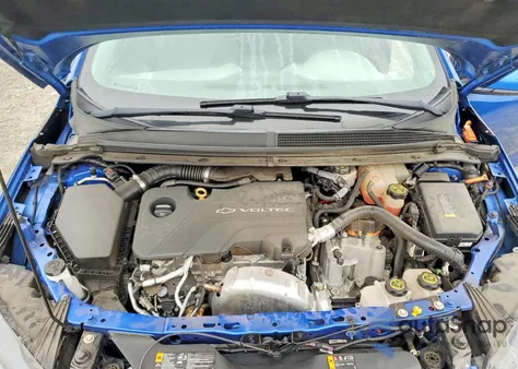 2016 Chevrolet Volt Lt из США, поврежденный, VIN 1G1RC6S56GU114784